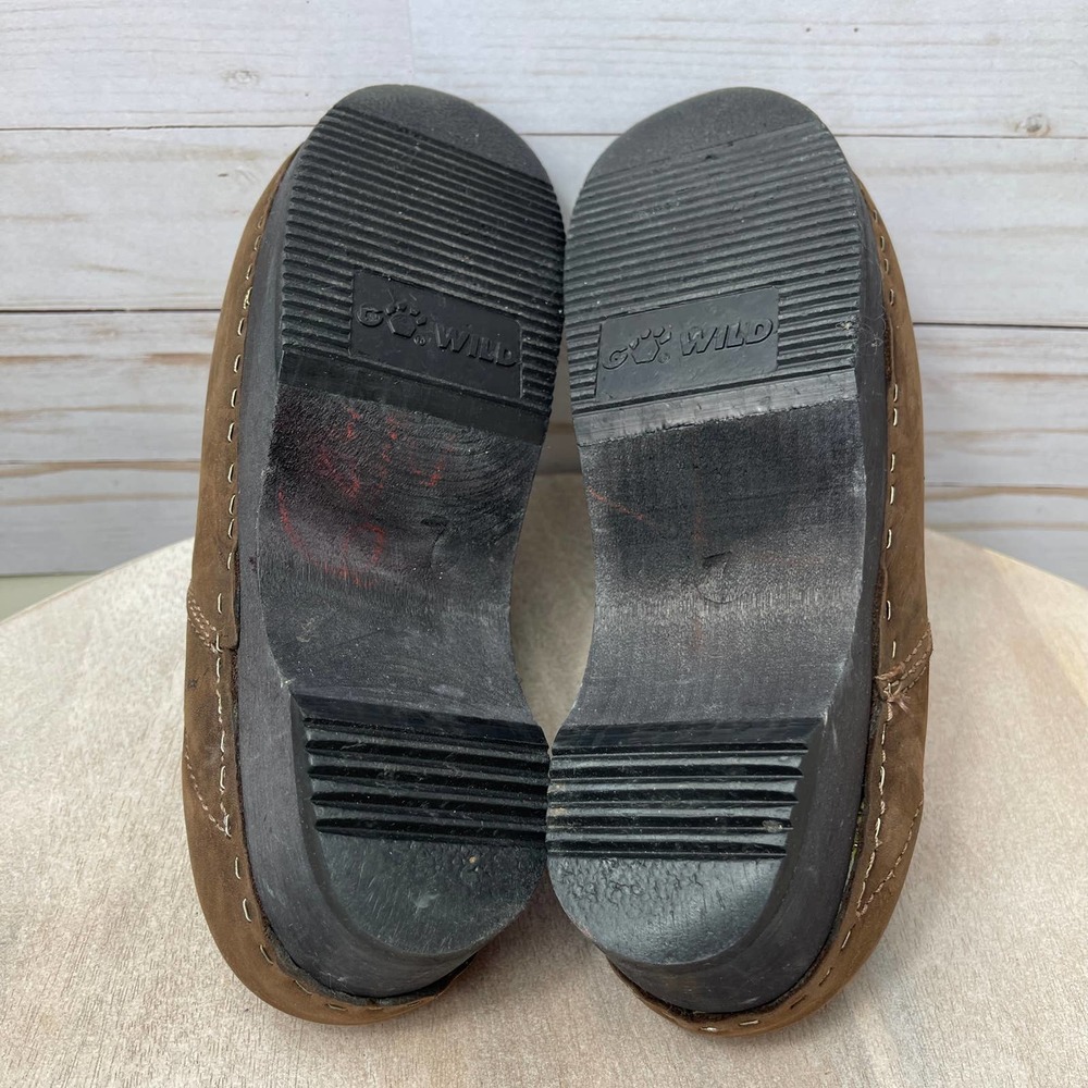 Naot Women's Size 37 EU 6.5 US Dark Brown Black Wedge Slip On Clog Casual Shoe - Picture 12 of 15